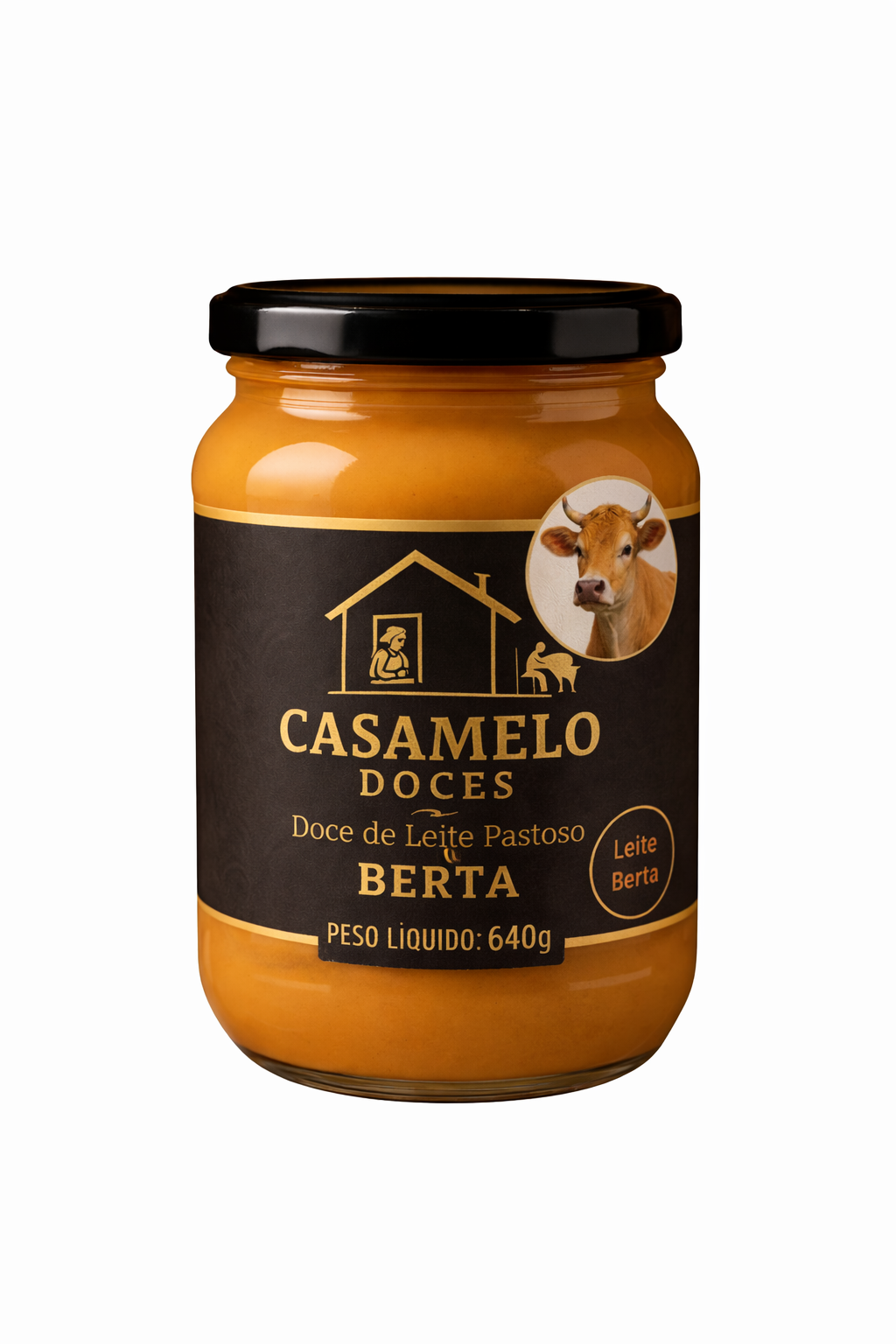 Doce de leite pastoso da Berta