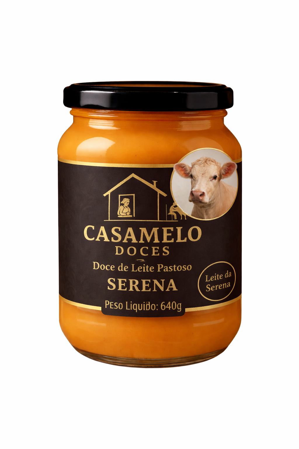 Doce de leite caracol da Serena