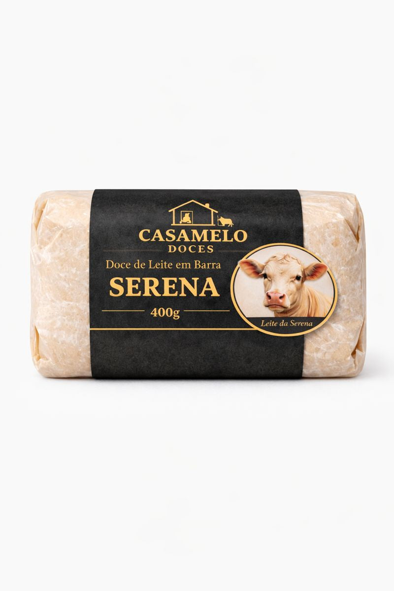 Doce tijolinho cremoso da Berta